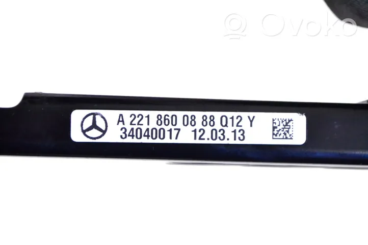 Mercedes-Benz S W221 Regulacja wysokości pasów bezpieczeństwa A2218600888