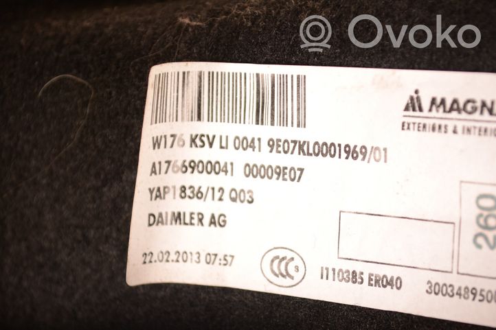 Mercedes-Benz A W176 Dolny panel schowka koła zapasowego A1766900041