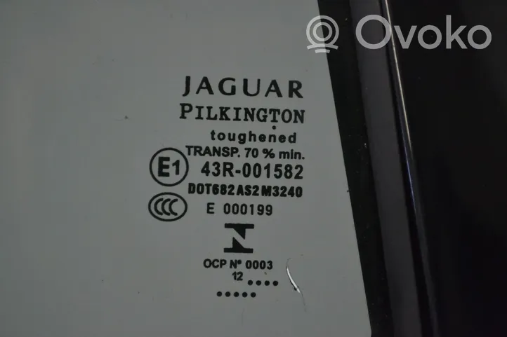 Jaguar XF X250 Seitenfenster Seitenscheibe hinten UKS00086AA