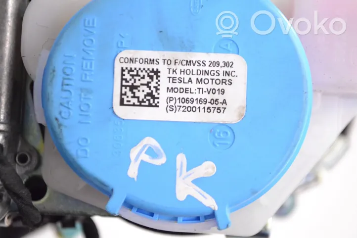 Tesla Model X Etuistuimen turvavyö 106916905A