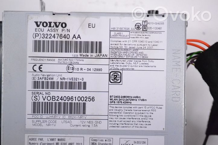 Volvo V40 Unité / module navigation GPS 32247640AA