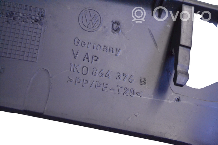 Volkswagen Golf V Muu keskikonsolin (tunnelimalli) elementti 1K0864376B