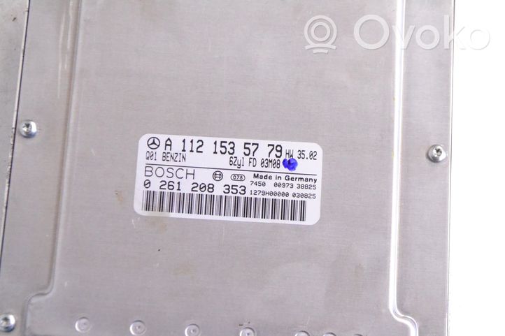 Mercedes-Benz SL R230 Calculateur moteur ECU A1121535779