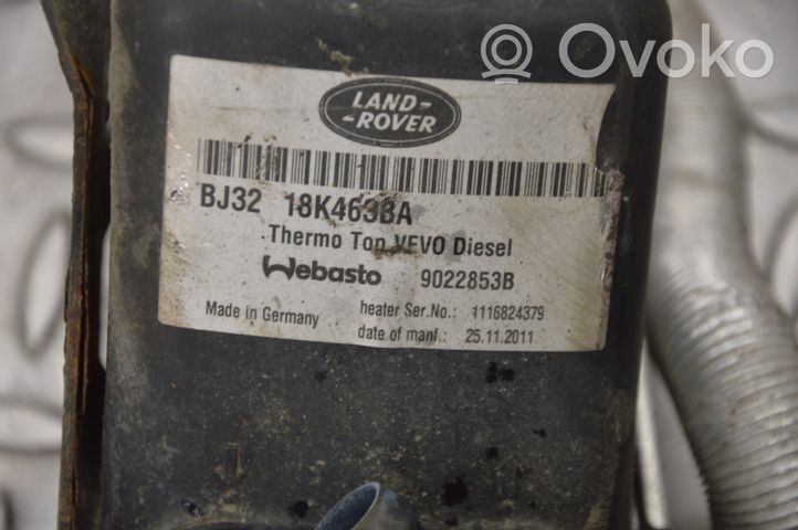 Land Rover Range Rover Evoque L538 Pre riscaldatore ausiliario (Webasto) 9022853B