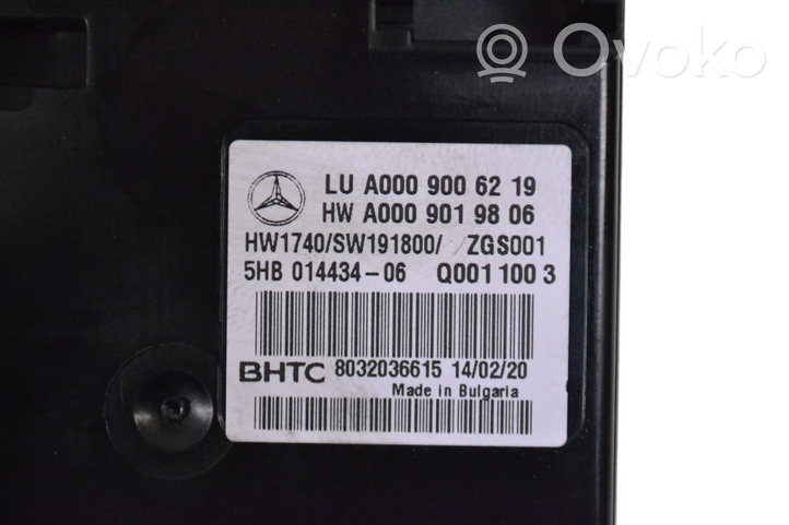 Mercedes-Benz GLE W167 Autres dispositifs A0009006219