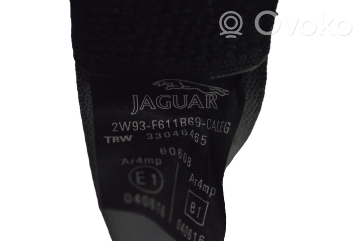 Jaguar XJ X350 Pas bezpieczeństwa fotela tylnego 2W93F611B69CA