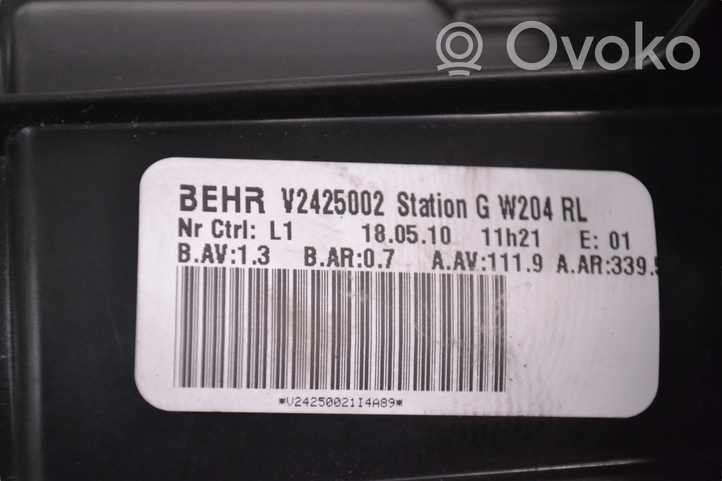 Mercedes-Benz E A207 Heater fan/blower V2425002
