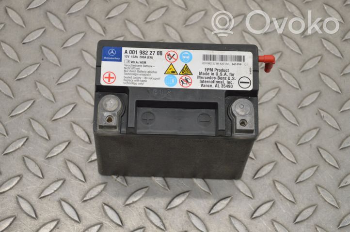 Mercedes-Benz C W204 Akumulator A0019828708