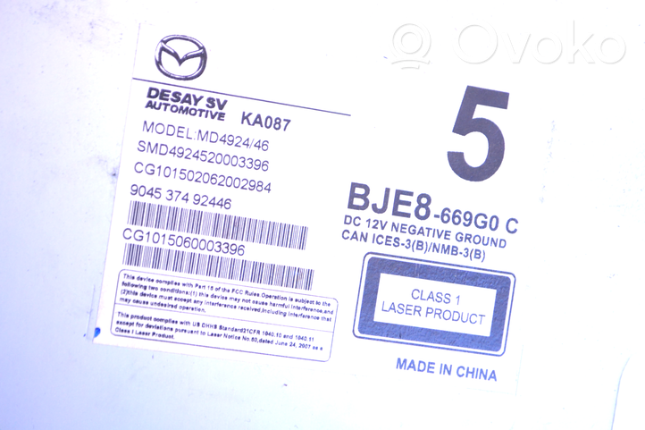 Mazda 3 II CD/DVD-vaihdin BJE8669G0C