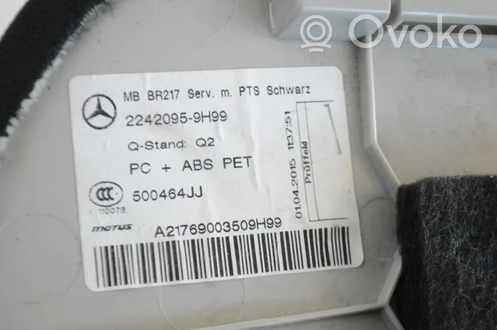 Mercedes-Benz S C217 Boîte à gants garniture de tableau de bord A21769003509