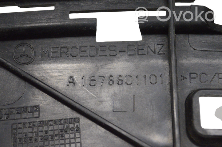 Mercedes-Benz GLS X167 Puskurin kannattimen kulmakannake A1678801101