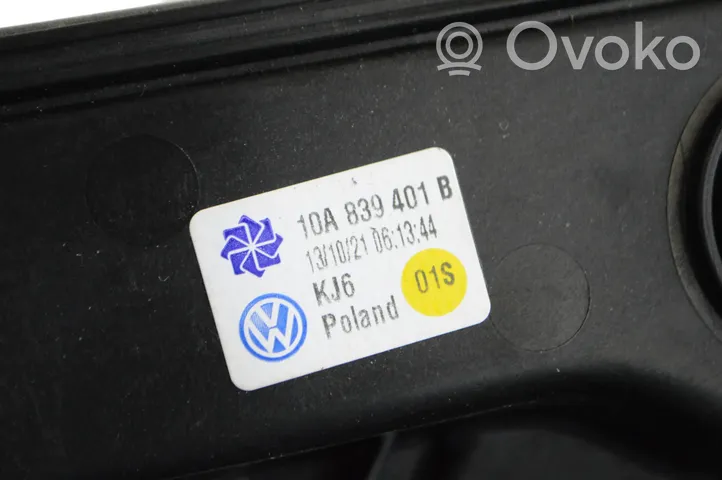 Volkswagen ID.3 Elektryczny podnośnik szyby drzwi tylnych 10A839401B