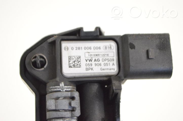 Volkswagen Touareg II Sensore di pressione dei gas di scarico 059906051A