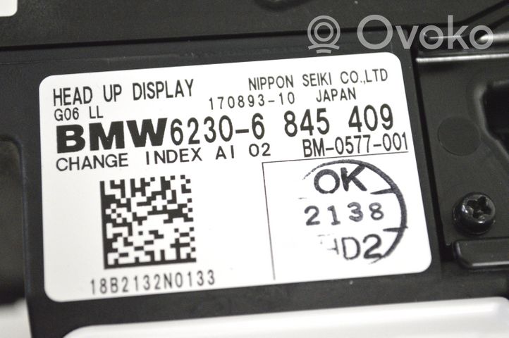 BMW X6M G06 F96 HUD-näyttö 6845409