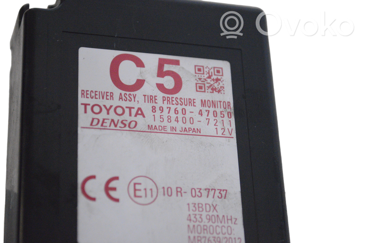 Toyota Prius (XW30) Module de pression des pneus 8976047050