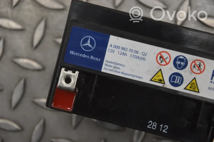 Mercedes-Benz SLK R172 Batterie A0009827080