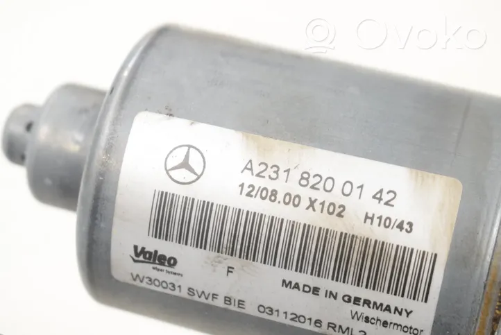 Mercedes-Benz SL R231 Tringlerie et moteur d'essuie-glace avant A2318200142