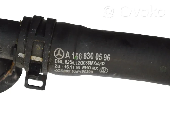 Mercedes-Benz GLE (W166 - C292) Engine coolant pipe/hose A1668300596