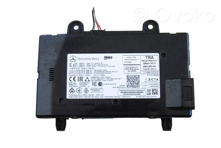 Mercedes-Benz CLA C118 X118 Module de charge sans fil A1679008309