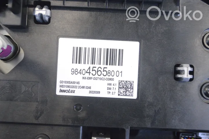 Citroen C4 III e-C4 Monitori/näyttö/pieni näyttö 9840456580