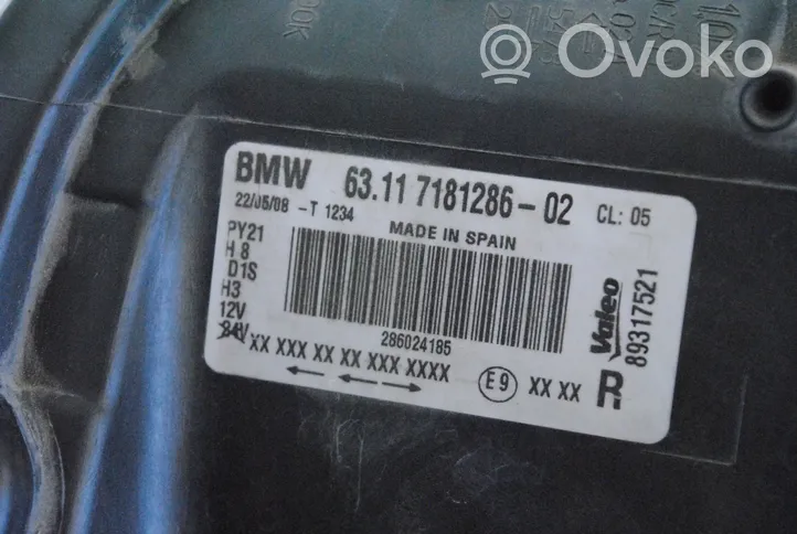 BMW 1 E82 E88 Etu-/Ajovalo 7181286