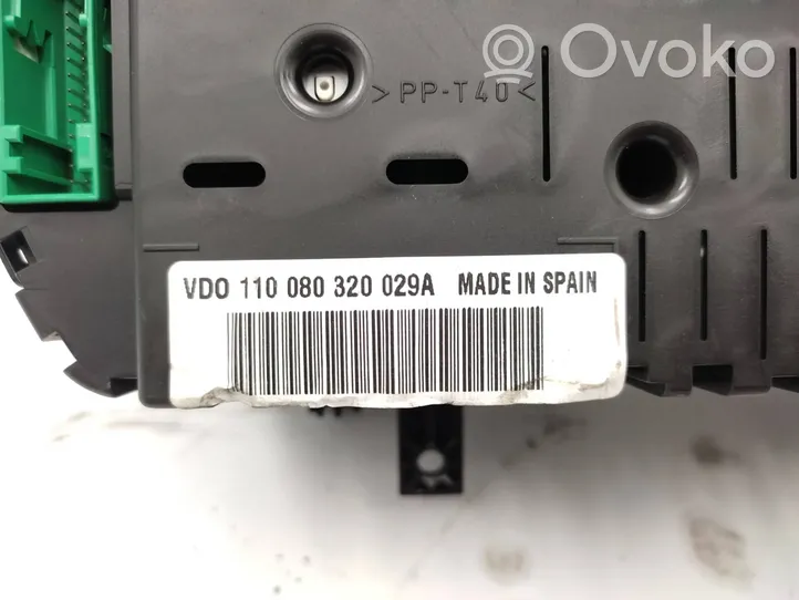 Volkswagen Polo IV 9N3 Tachimetro (quadro strumenti) 6Q0920803S