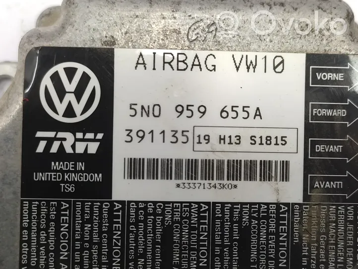 Volkswagen Passat Alltrack Centralina/modulo airbag 5N0959655A