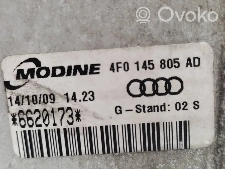 Audi A6 S6 C6 4F Välijäähdyttimen jäähdytin 4F0145805AD