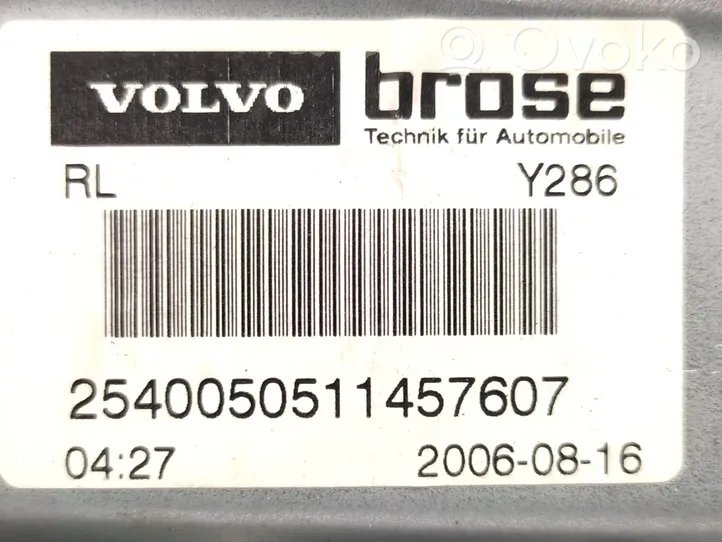 Volvo S80 Meccanismo di sollevamento del finestrino posteriore senza motorino 30784511