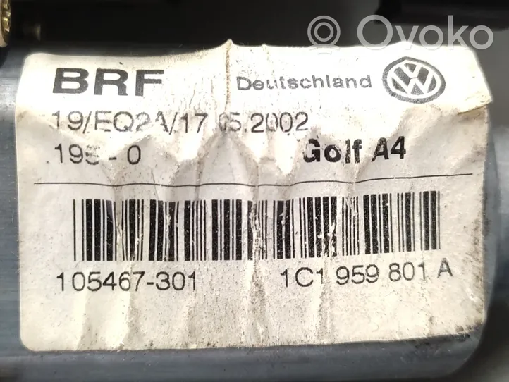 Volkswagen Golf SportWagen Etuoven manuaalinen ikkunan nostin 1J4837461H