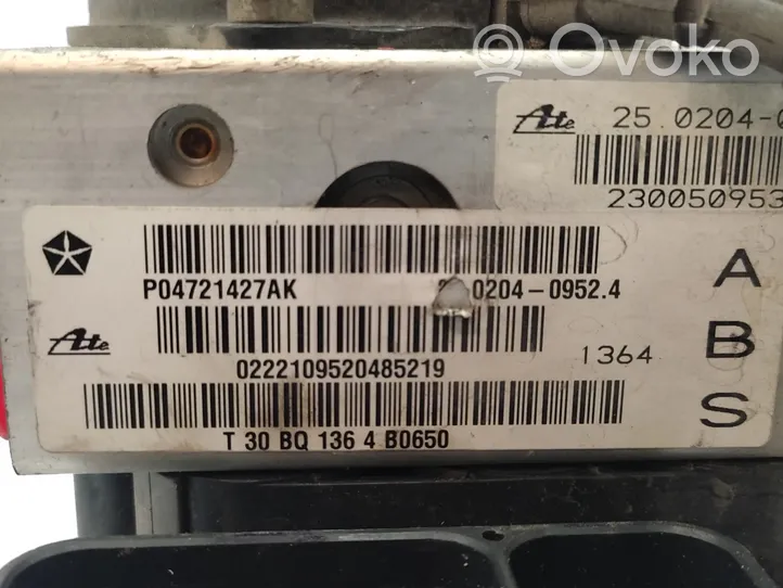 Chrysler Voyager Pompe ABS P04721427AK