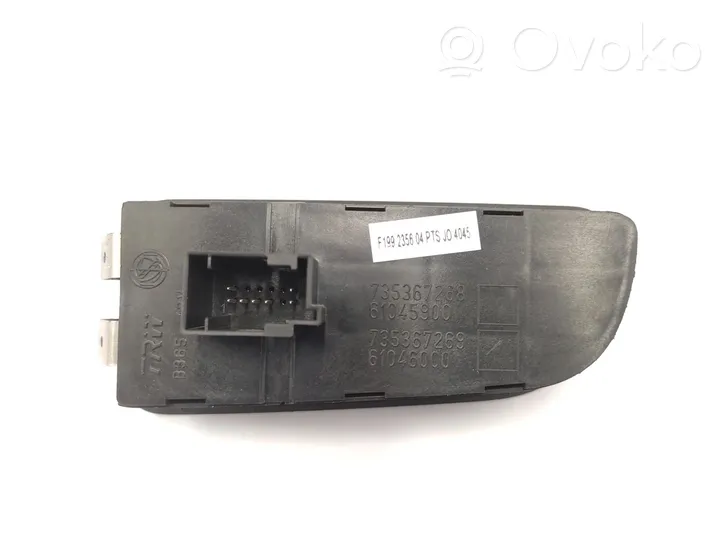 Fiat Grande Punto Panel lighting control switch 735367269