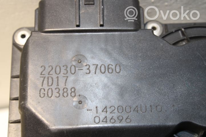 Toyota Auris E180 Clapet d'étranglement 2203037060