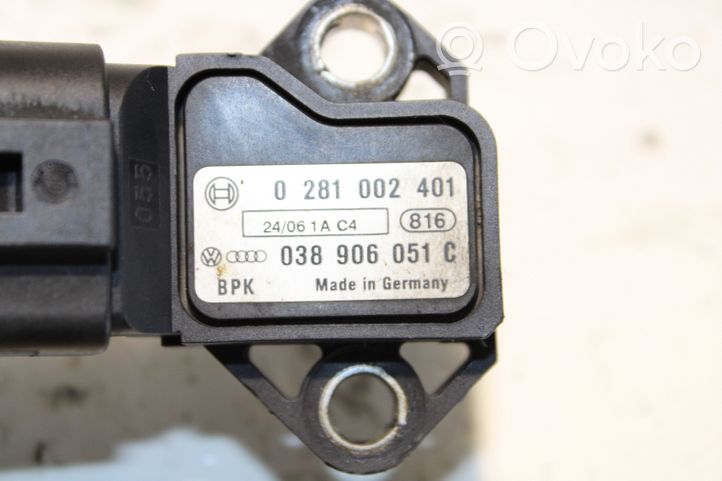 Audi A4 S4 B7 8E 8H Sensore di pressione 038906051C