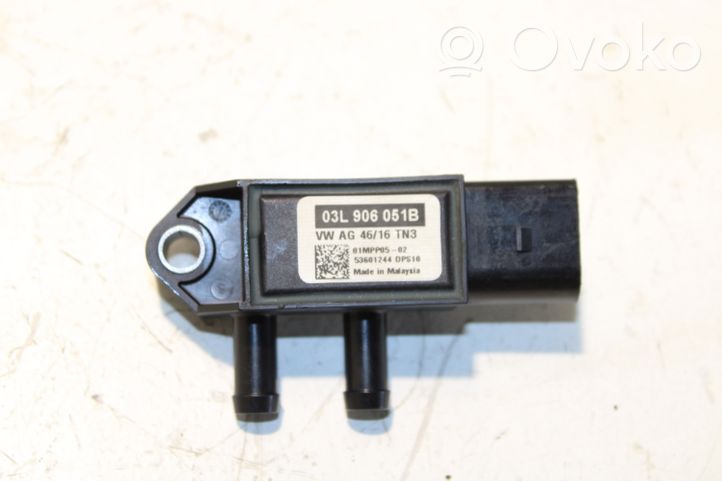 Audi A6 S6 C7 4G Sensore di pressione dei gas di scarico 03L906051B