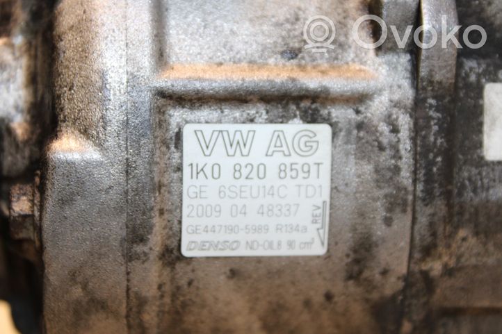 Volkswagen PASSAT B7 Kompresor / Sprężarka klimatyzacji A/C 1K0820859T