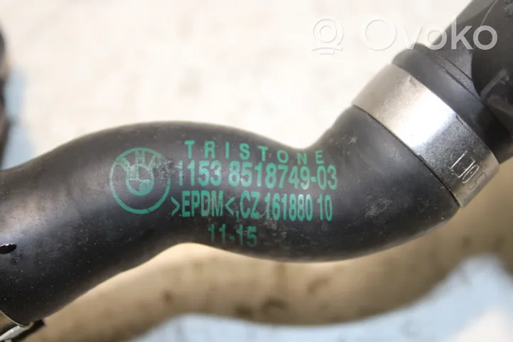 BMW 5 F10 F11 Engine coolant pipe/hose 85731499