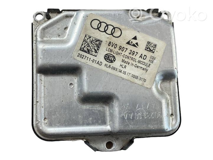 Audi A4 S4 B9 Moduł poziomowanie świateł Xenon 8V0907397AD