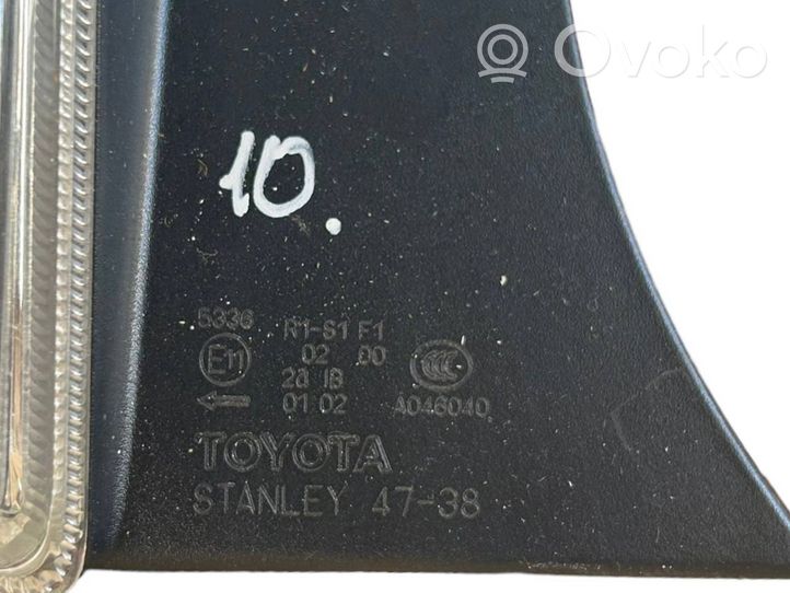 Toyota Prius (XW30) Aizmugurējais lukturis virsbūvē A046040