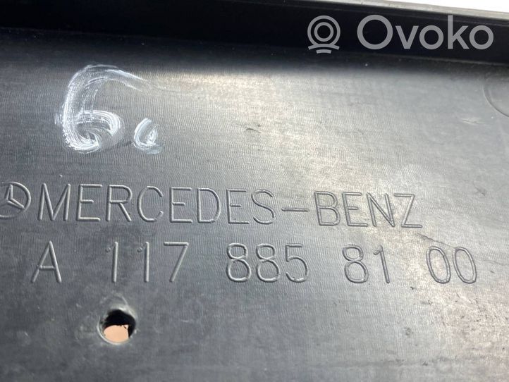 Mercedes-Benz CLA C117 X117 W117 Priekšpusē dekoratīva bampera uzlikas A1178858100