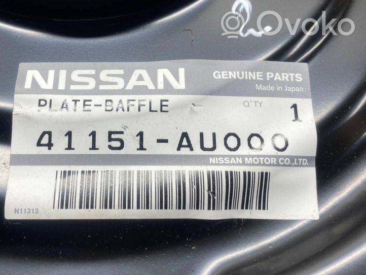 Nissan Primera Plaque de protection anti-poussière du disque de frein avant 41151AU000