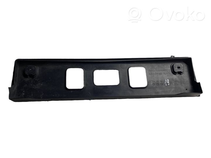 Honda Accord Support de plaque d'immatriculation 71145TL0G000