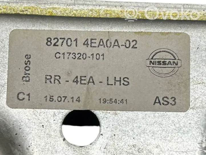 Nissan Qashqai Mécanisme de lève-vitre avec moteur 827014EA0A