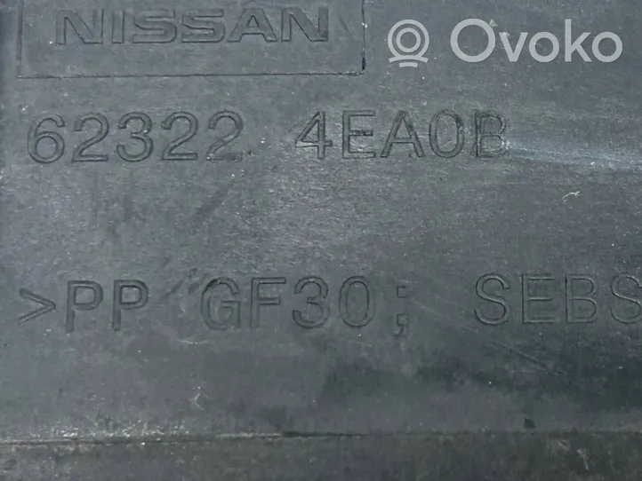 Nissan Qashqai Wlot / Kanał powietrza intercoolera 623224EA0B