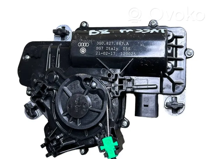 Volkswagen PASSAT B8 Blocco/chiusura/serratura del portellone posteriore/bagagliaio 3G0827887A