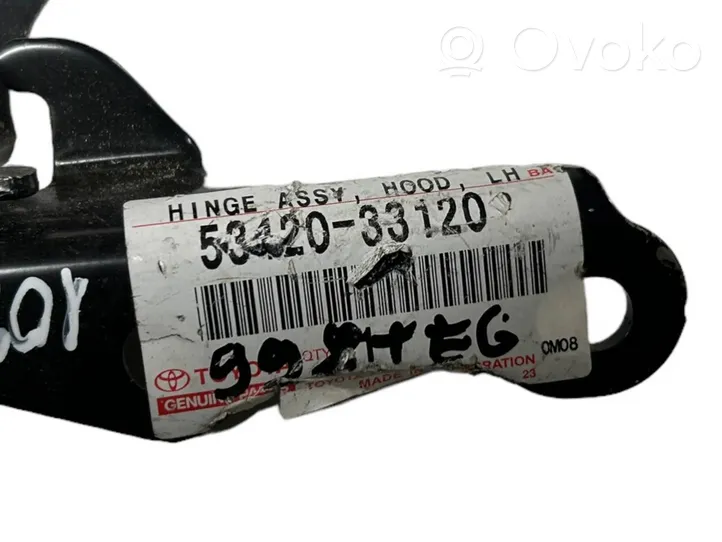 Toyota Camry Cerniere del vano motore/cofano 5342033120