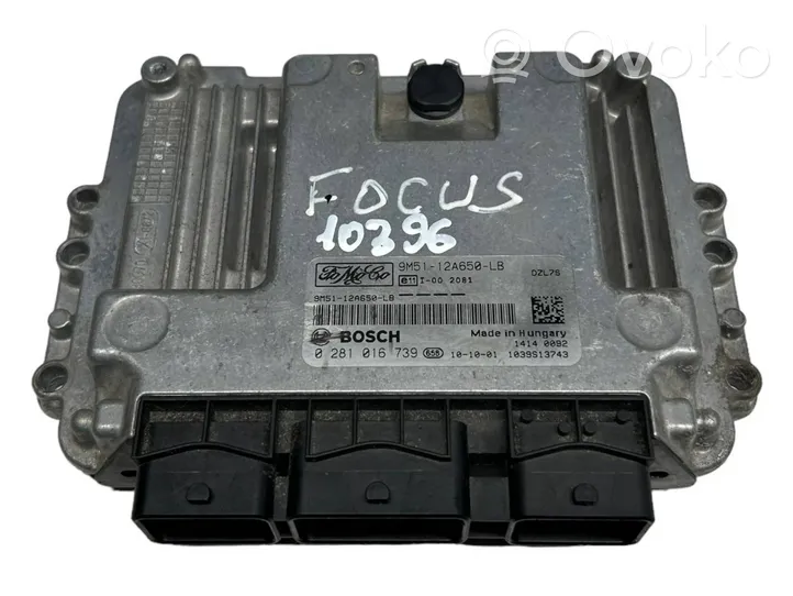 Ford Focus Calculateur moteur ECU 9M5112A650LB