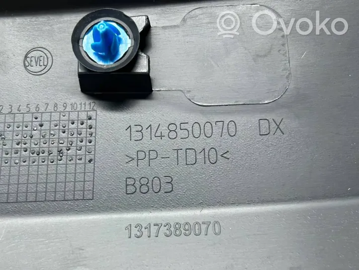 Citroen Jumper Listwa / Nakładka na błotnik przedni 1314850070