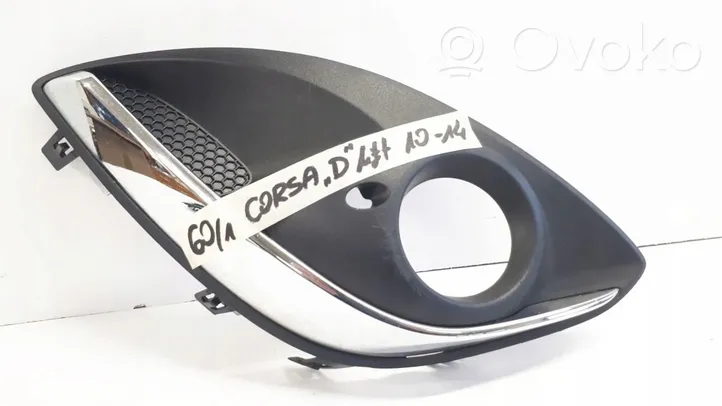 Opel Corsa D Front fog light trim/grill 13286026