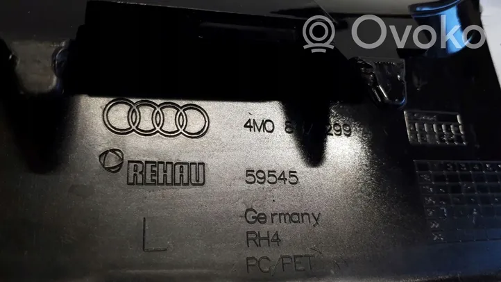 Audi Q7 4M Modanatura separatore del paraurti anteriore 4M0807299